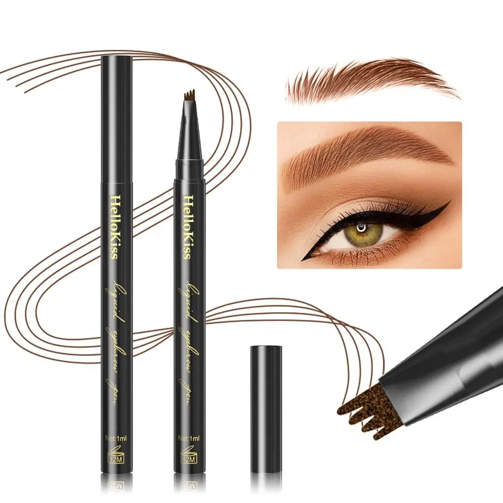 

Eyebrow Enhancers Makeup Eyebrow Liner Wild Simulation Eyebrow Pencil Precise Brow Definer Four Liquid Eyebrow Pencils