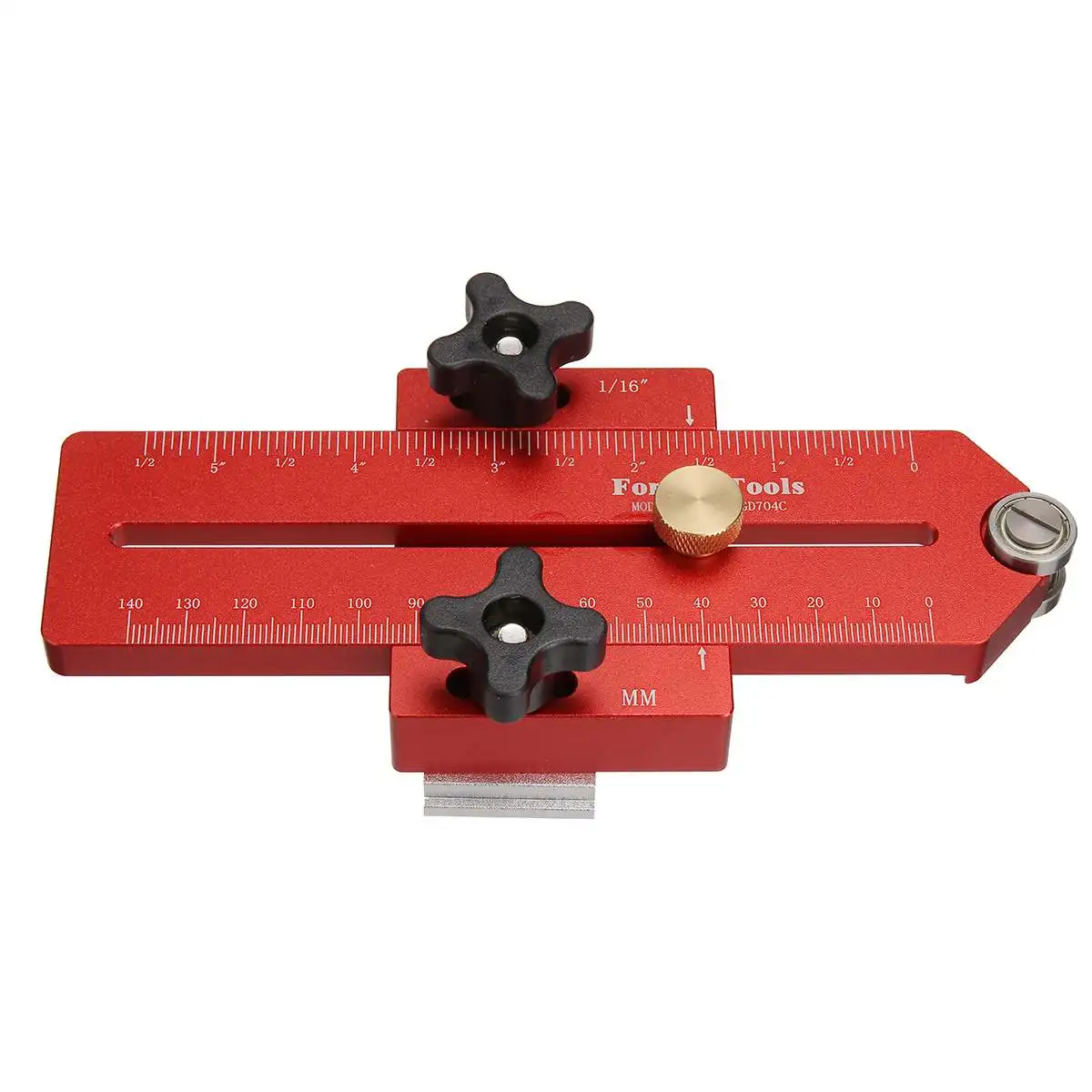 FONSON 140mm Extended Woodworking Thin Guide Jig Table Saw Fast Cutting Limit Fence Workbench T Track Guide