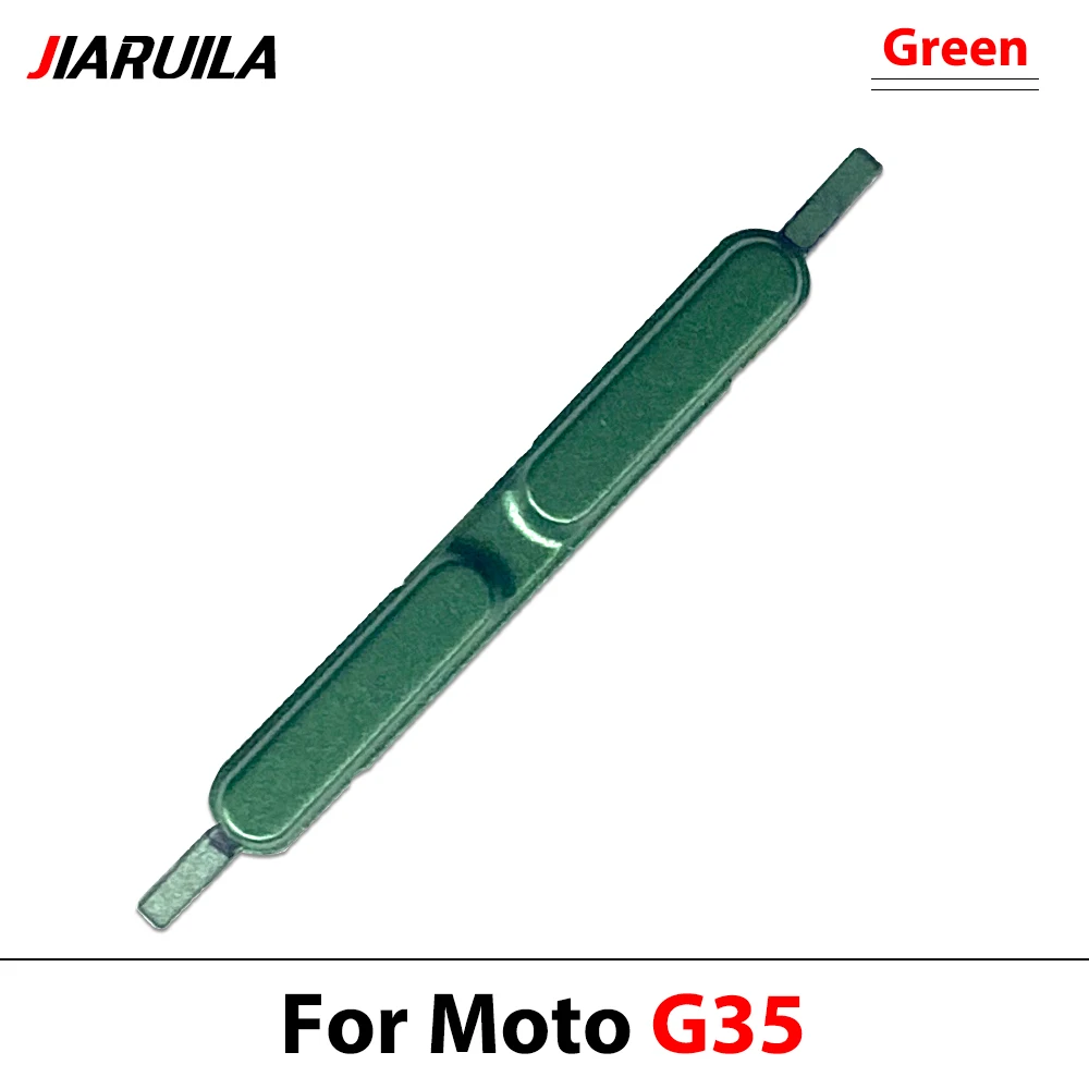 모토 G24 G35 G45 G85용 새 전원 볼륨 측면 버튼 키 교체 부품, 볼륨 버튼 + 전원 켜기/끄기 수리