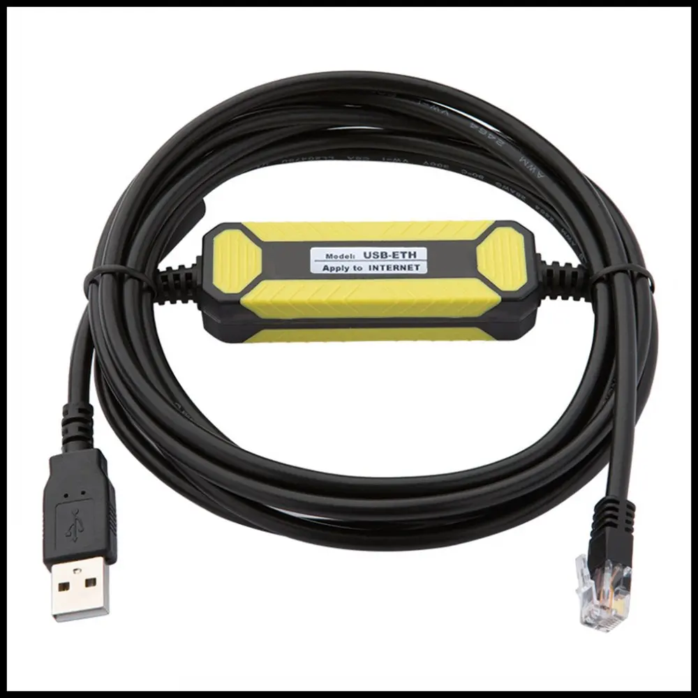 Convertitore Industriale Di Usb Di Usb-Eth Del Grado Di Cnc In Cavo Di Programmazione Di Ethernet Per Lo Spa Astuto Di Serie S7-1200/1500 Fx5U Di Hmi 