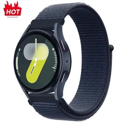 Nylon Loop Band - Premium Smartwatch Bracelet Strap, 20mm/22mm - 22mm watch band (93 Thick ink)