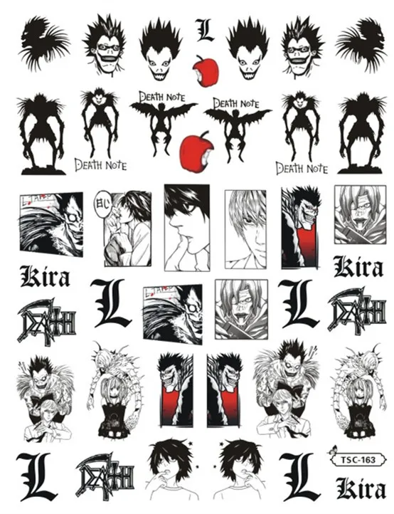 Bleach Designs TSC-161-259-273 3d Nail Art Sticker Mezzo
