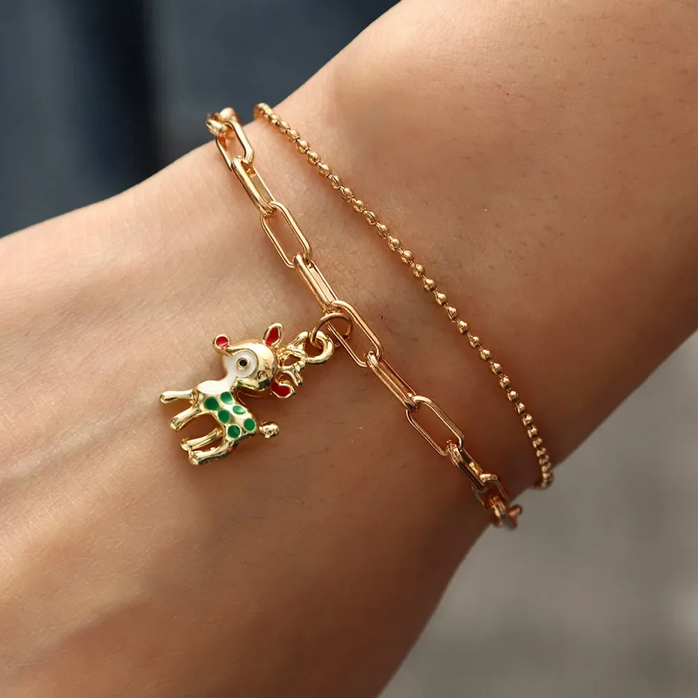 Christmas Charm Bracelet