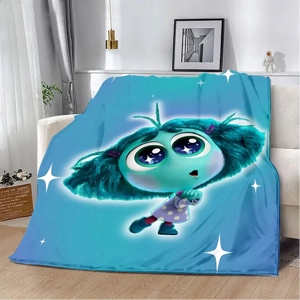 thumbnail image 1 of Manta de Disney Inside Out 2 con dibujos animados para pícnic, cálida, suave y cómoda, ideal para viajes, cumpleaños, regalo de Navidad, 1 of 5