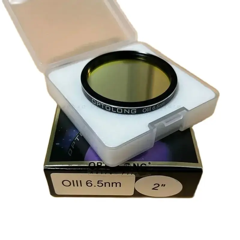 Optolong-OIII-CCD 6.5nm Filter for Astronomical Telescope, Professional Narrow Band Filter for Deep Space, 2 