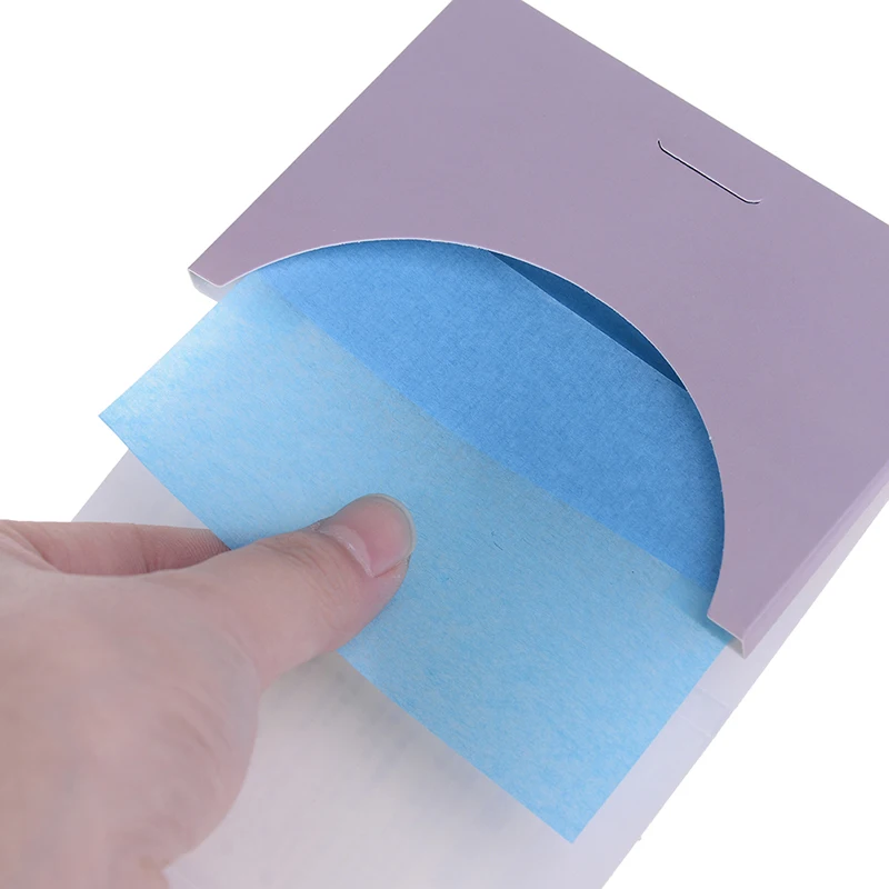 4PCs 50 Sheet/Bag Oil Absorbing Paper Tissue Papers Makeup Cleansing Face Paper Face Tool Absorb Blotting Facial Cleanser random