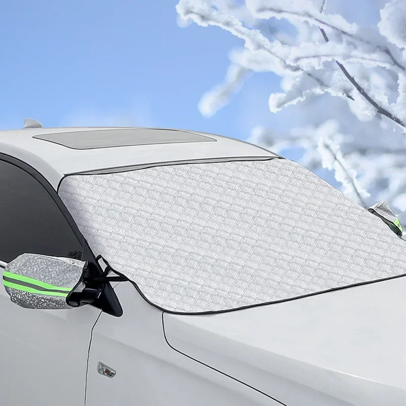 Winter Car Front Windscreen Cover Windshield Sunshades Universal Automobile Anti Snow Frost Ice Shield Dust Protector Cover car sunshade,windshield sunshade,windshield sun shade,car cover,car snow shield