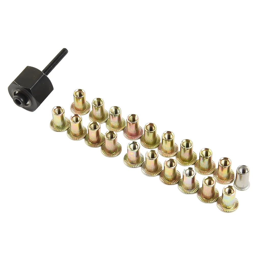 

Equipment Hand Rivet Nut Head Nut Head 20pcs Business Equipment Hand Head Industrial M3-Nut Rivet Set Tool