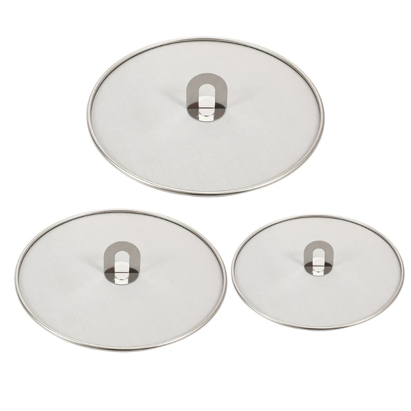 

Splatter Screen Oil Splash Splatter Guard for Cooking Keeps Kitchen Clean