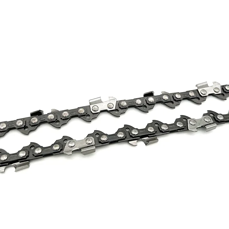 2 Pezzi Catena per Mini Motosega da 4 Pollici, 28 Maglie di Trasmissione Catena per Sega Piccola in Acciaio Legato di Ricambio per Mini Motosega Portatile
