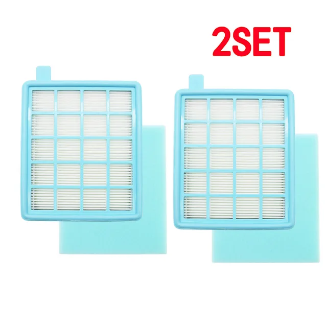 lot Filter Mesh HEPA FILTER BUFFALO-MISTRAL For Philips Vacuum Cleaner FC8470 FC8471 FC8472 FC8473 FC8474 FC8476 FC8477 2set