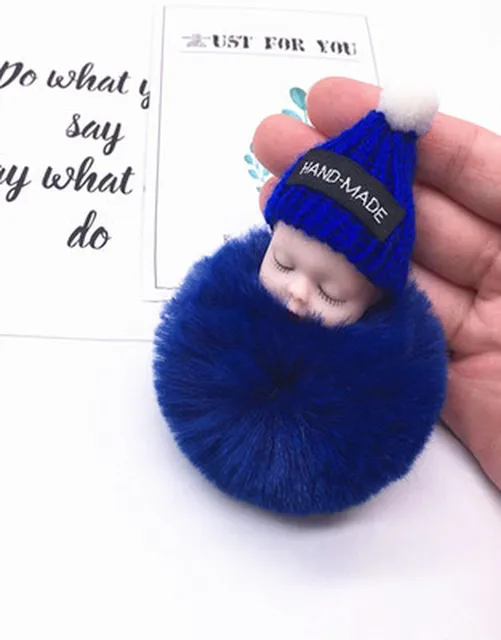 8cm Cute 16 Styles Baby Plush Toys Keychain Soft Stuffed Dolls Toy for Kids Children Baby Girls Christmas Gifts 3