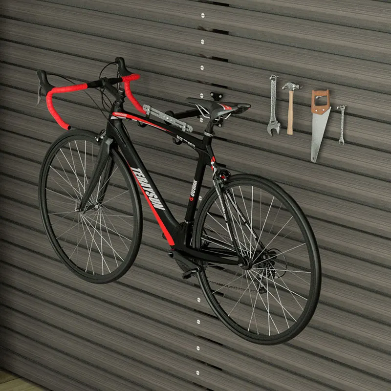 Porte-crochet mural Vertical pour vélo, support de rangement pour  bicyclette, boucle de stationnement pour cyclisme - AliExpress