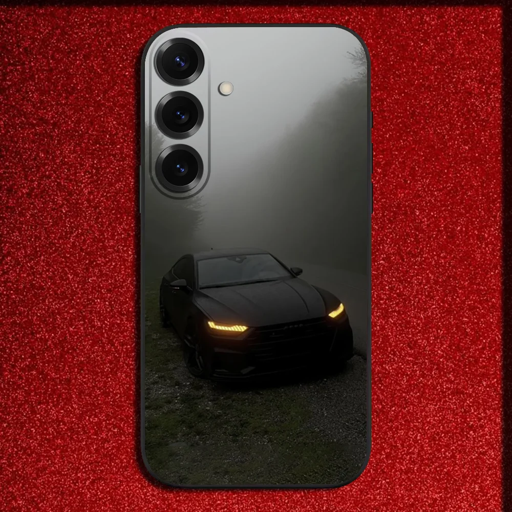 Sporty Black Car Phone Case - Premium Design