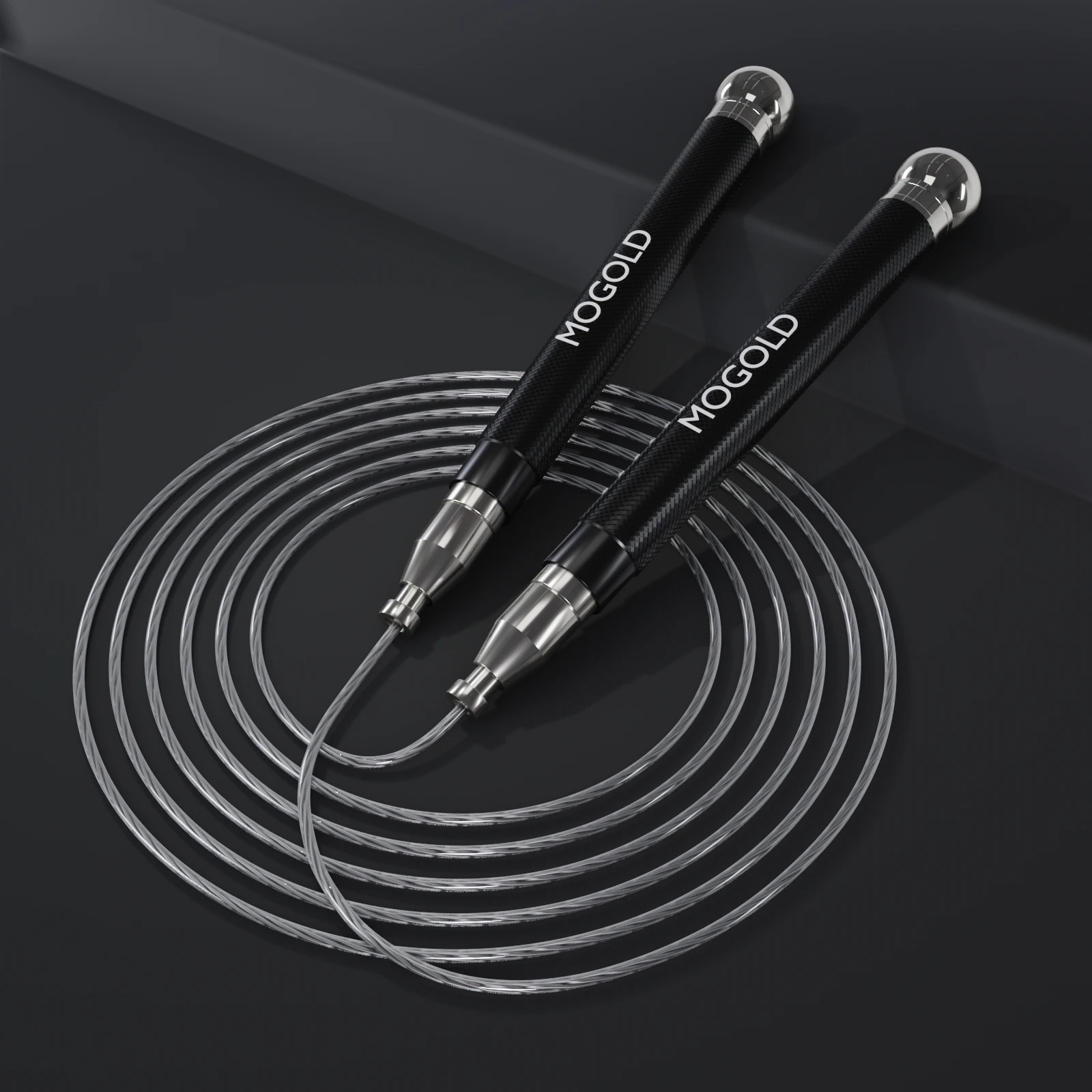 Aluminum Alloy Skipping Rope Double Bearing Design Adjustable Rope Length Aerobic Fitness Equipment Home Exercise General jump rope