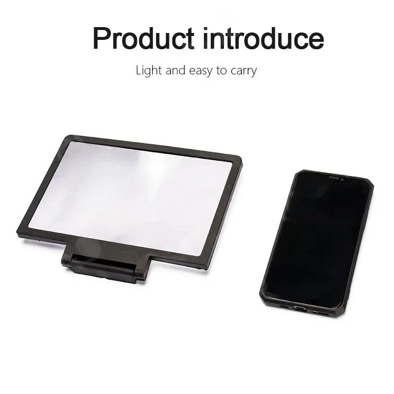 3D Screen Amplifier Mobile Phone HD Screen Video Glass Stand Magnifier For Phone
