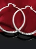 Boucles d'oreilles créoles circulaires pour femmes, breloques de 3CM, jolis bijoux à la mode pour fête de mariage, cadeaux de vacances