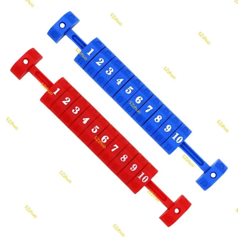 2Pcs 10 Numbers Scoring Counter Score Keepers for Foosball Table