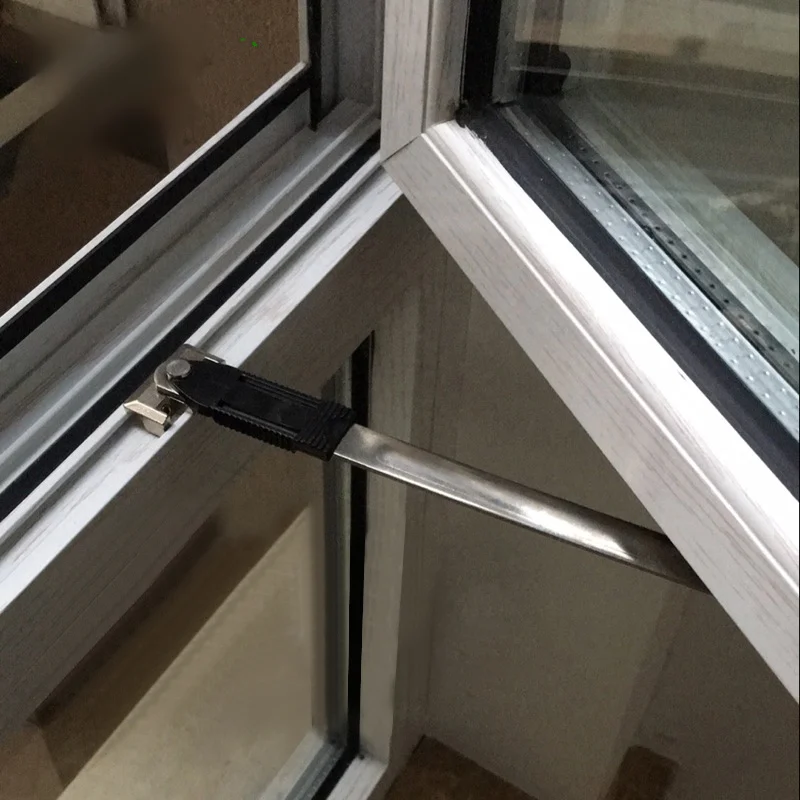 Stainless Steel Broken Bridge Aluminum Window Sliding Wind Bracing Limiter Inside Two-link Angle Controller Window Wind Support
