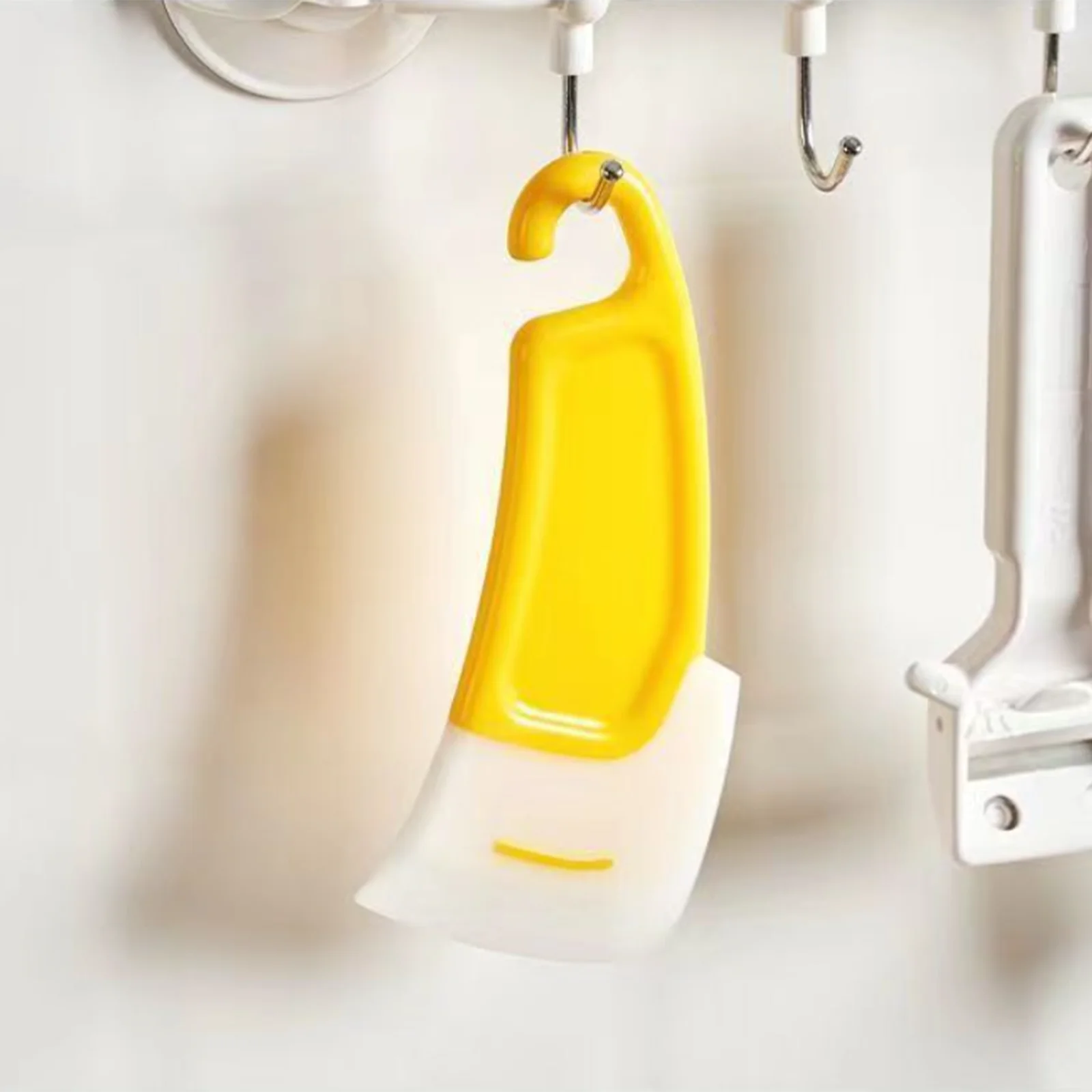 Scraper Tool Kitchen Cleaning Spatula Kitchen Scraper Silicone Pan Dish Food Pots Pans Cleaning Tool
