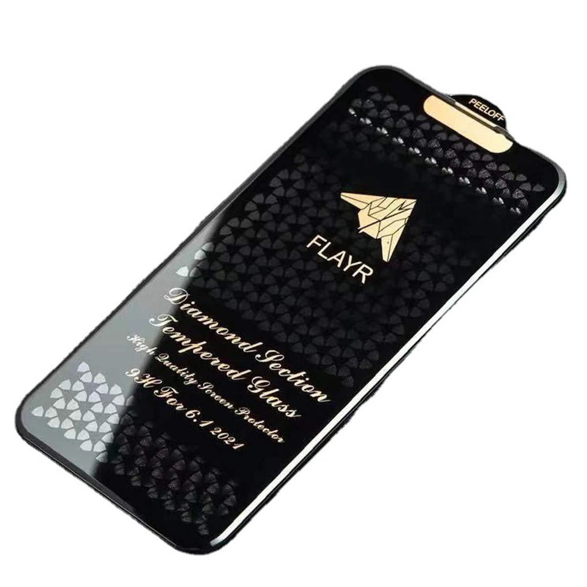 Luxury 3D Diamond Edge Ultra HD Tempered Glass Screen Protector