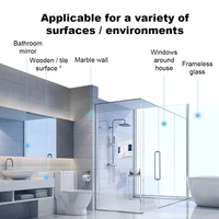 Robot nettoyeur de vitres Liectroux YW509, pulvérisation d'eau bidirectionnelle, robot de nettoyage de vitres pour sols en verre, robot aspirateur pour fenêtres, navigation intelligente,Fonctionnement sans jantes 7