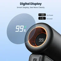 Handheld USB Turbo Fan  Super Strong Airflow Infinite Speed Adjustment Long-Lasting Battery Rechargeable Multipurpose Pocket Fan 4