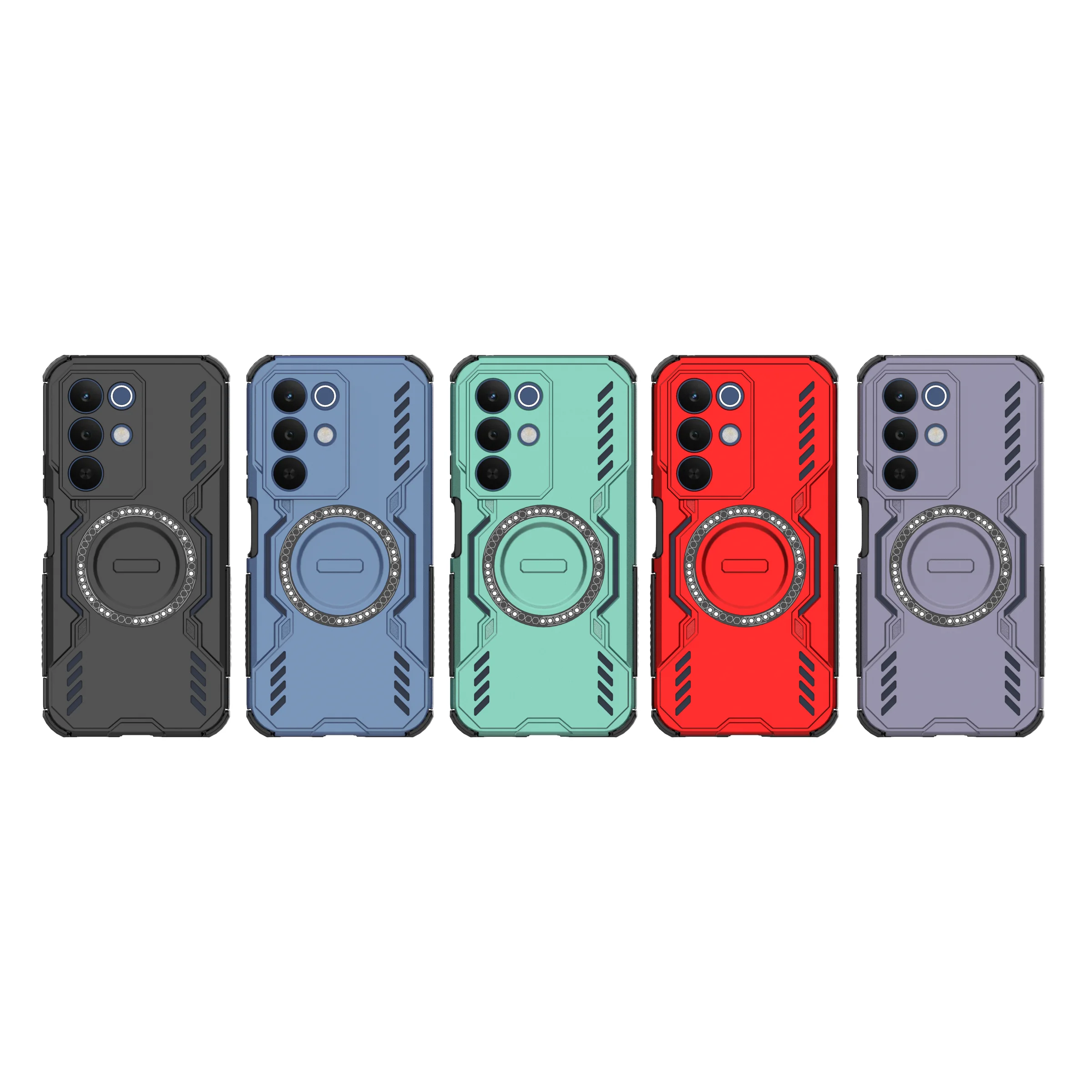 Enhanced Heat Dissipation Magnetic Shockproof Case - Matte Finish