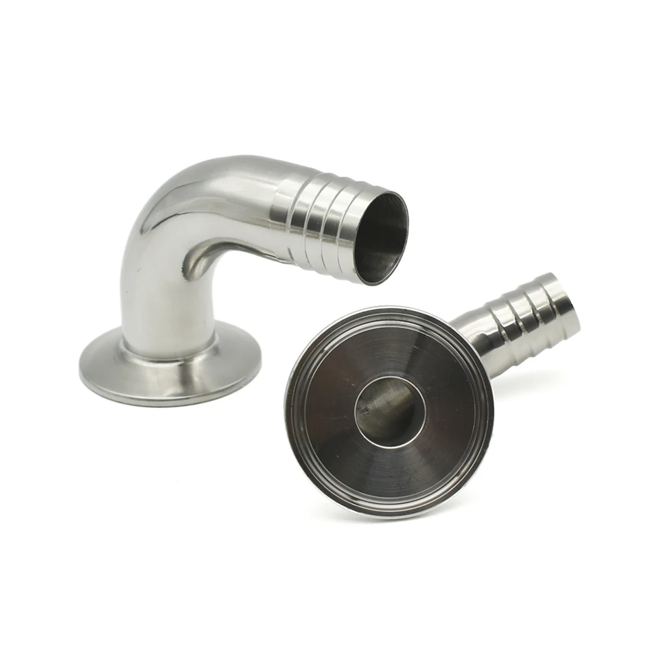 1/4 In. Male NPT X 1/4 In. Hose Barb 90 Degree Elbow Adapter - Foto 3