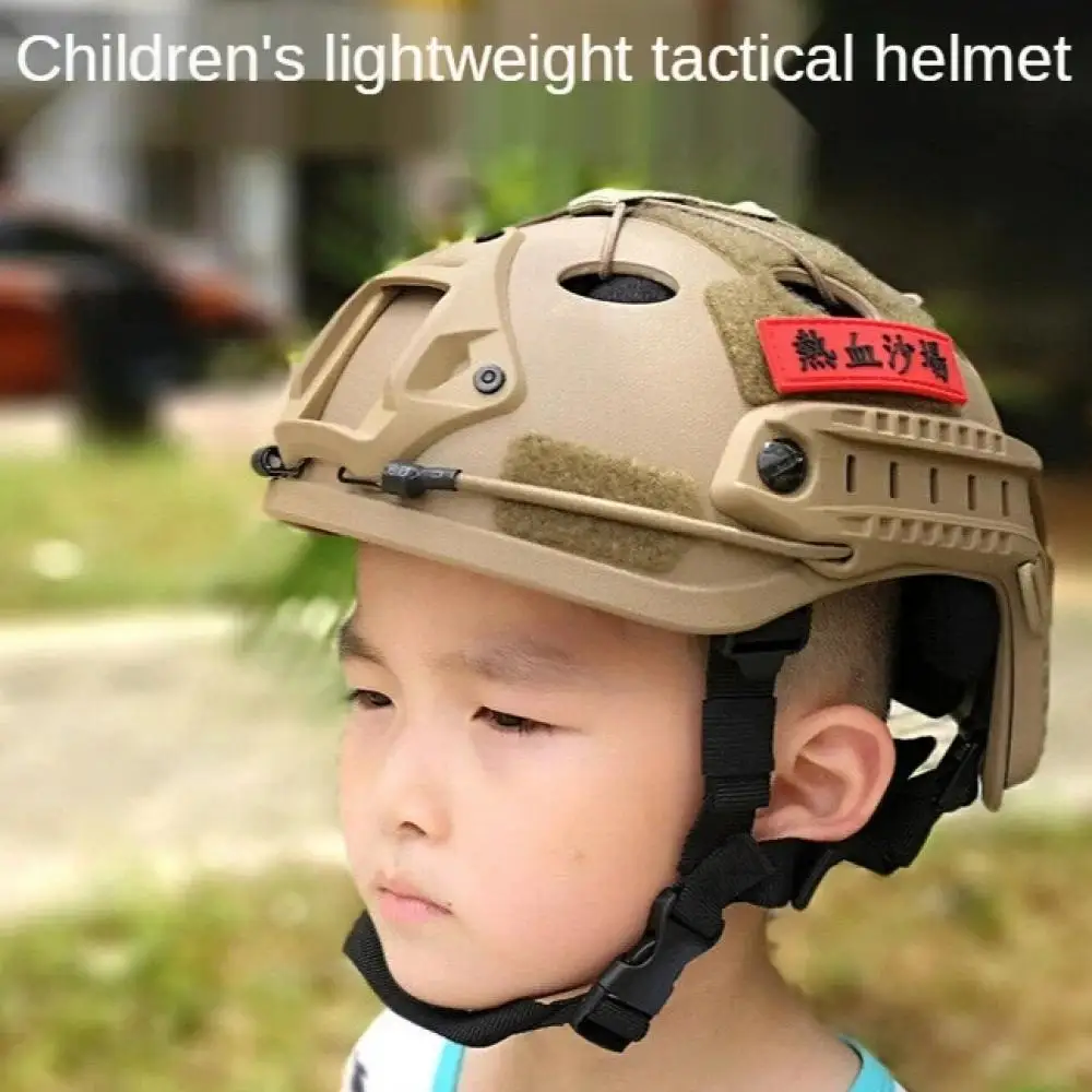 NEW Children's Tactical FAST Helmet Outdoor Teen CS Field Airsoft