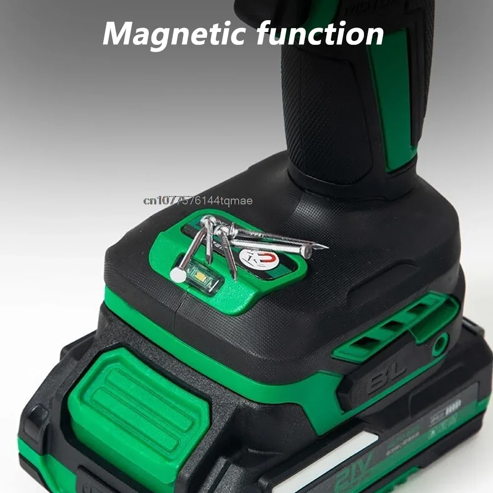 RUIBA 브러시리스 드릴 무선 스크루 드라이버, 2200rpm, 50N.m 토크, 무선 전력, Makita 18V 리튬 배터리 도구