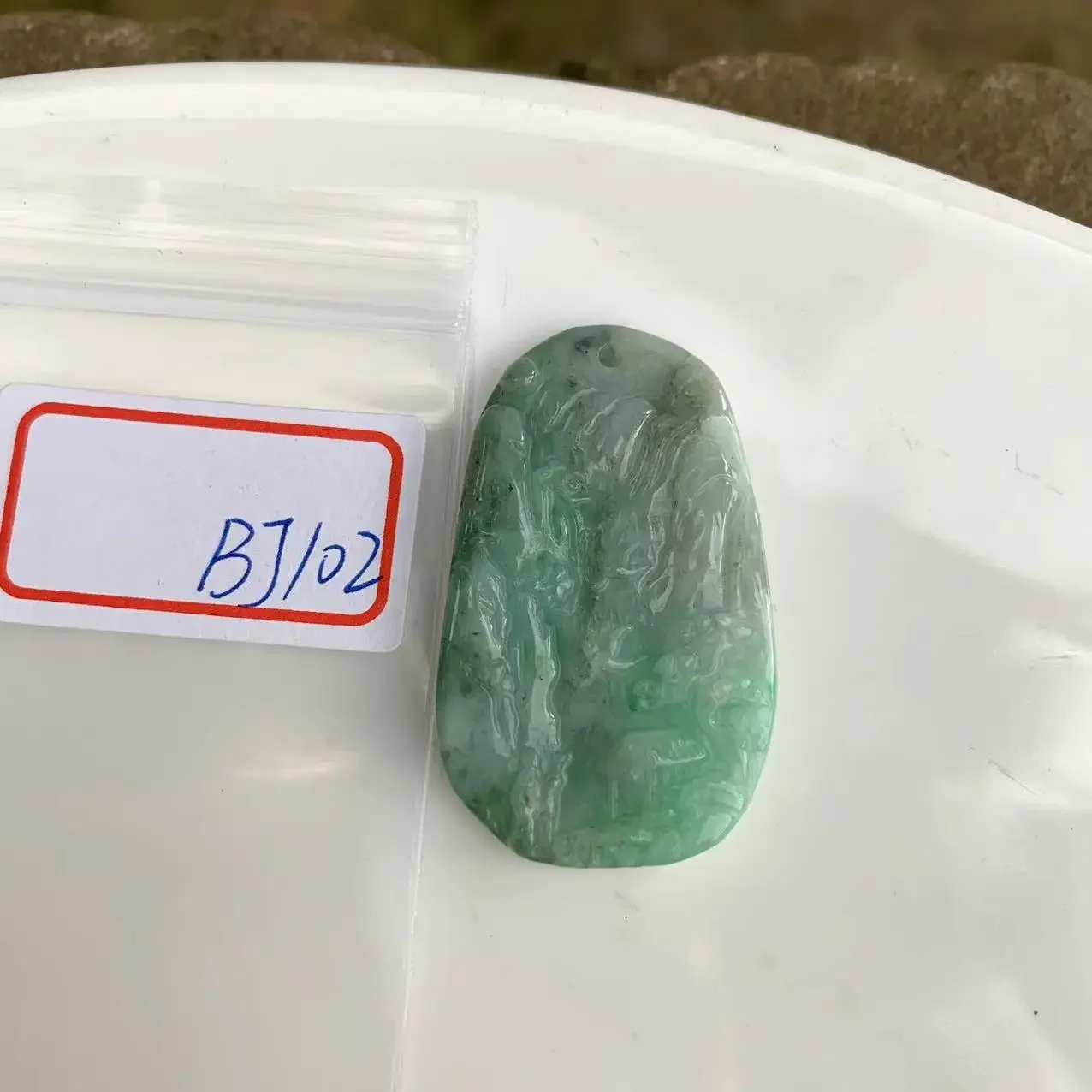 Natural Myanmar Jade  Jadeite carved Pendant Necklace high-end gift Round Donut Pendant Necklaces