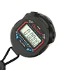 Classic Waterproof Digital Professional Handheld LCD Handheld Sports Stopwatch Timer Stop Watch With String For Sports 6