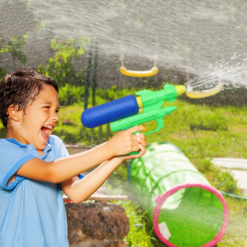 Water Gun Toy Kid Summer Seaside Swimming Pool Square Drifting Pistol Squirt Toys For Adults Child
