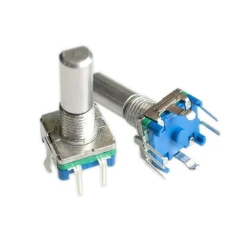 【Robot ah】 originale, encoder rotativo, interruttore codice/EC11/potenziometro digitale audio, con interruttore, 5pin, lunghezza impugnatura 20mm