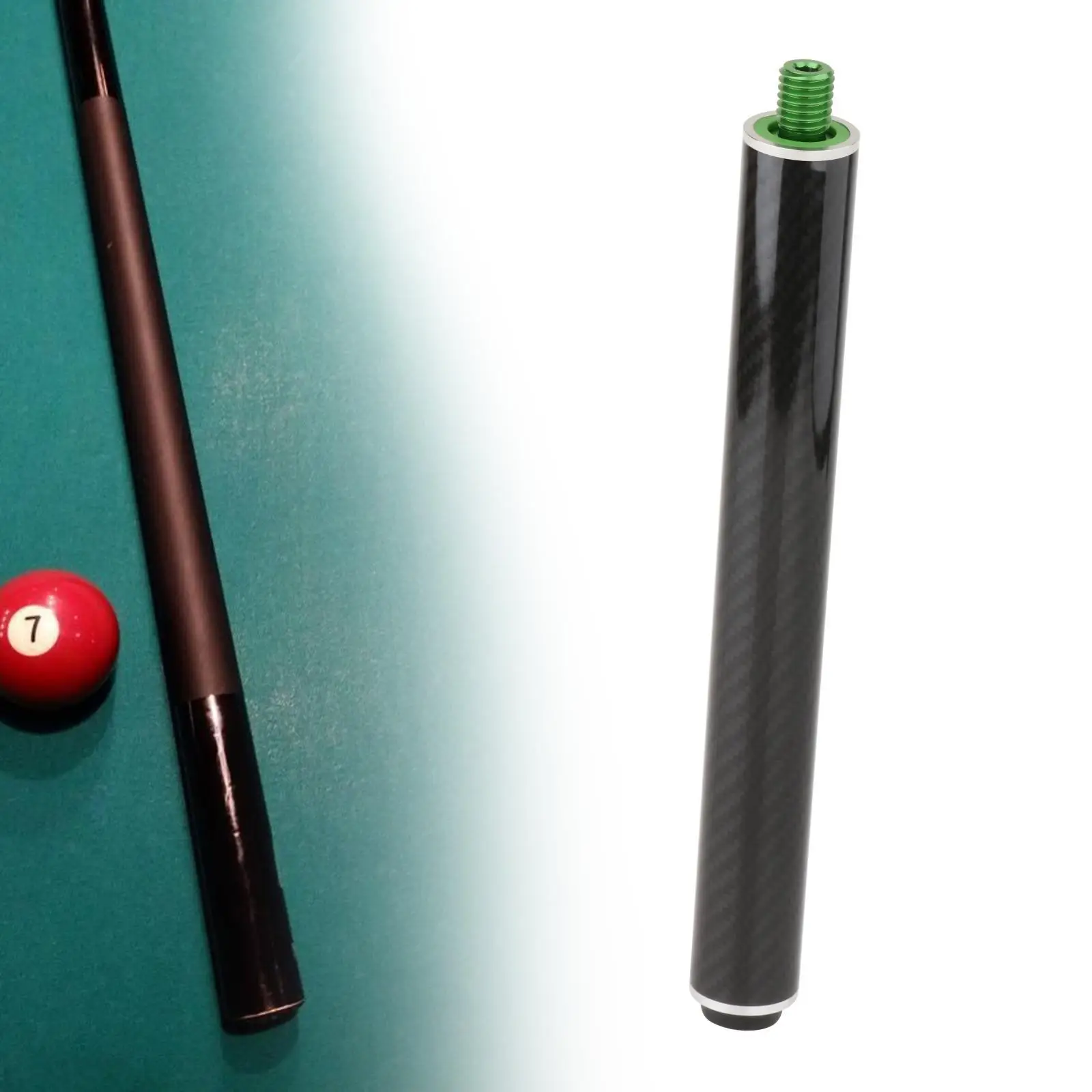 Billiards Pool Cue Extension, Dia 1.3in Pool Cue Weight Screw Snooker Cue Stick