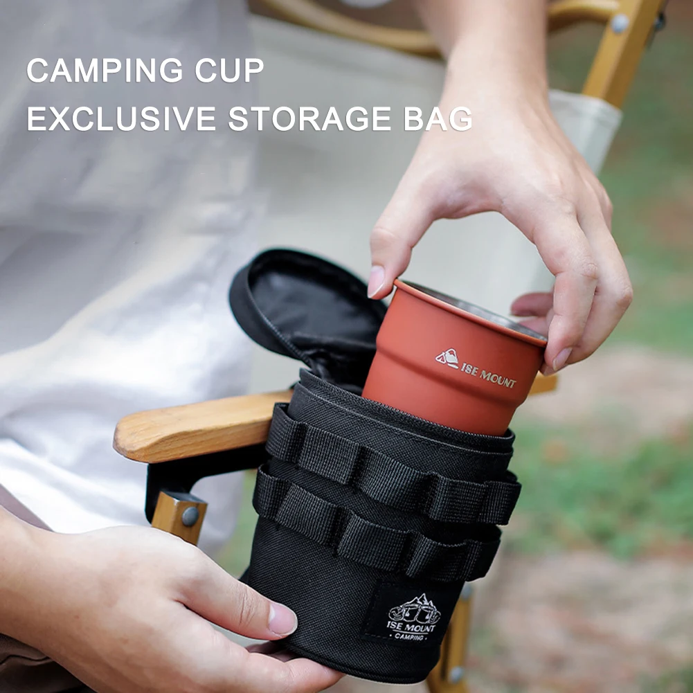 Outdoor Camping Bag Lightweight Sundries Storage Bag with Hanging Holes Camping Accessory Bag with Handle Camping Accessories