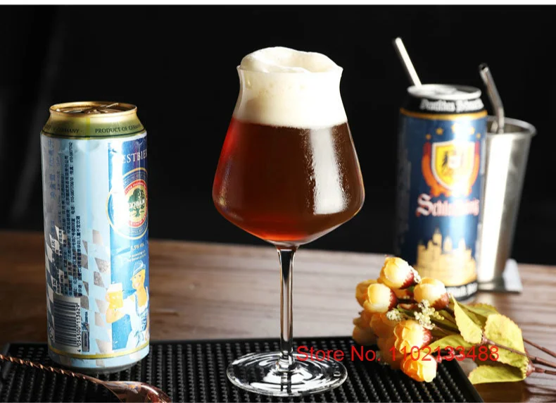 Description Picture 2 of itemProfessional TEKU Beer Mug IPA Exclusive Craft Beer Goblet High-Alcohol Wine Glass Wheat Beer Steins Mug Pilsner Cup Wholesale