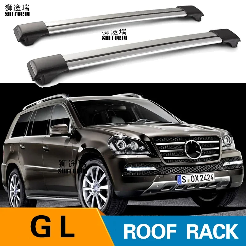 SHITURUI2PcsRoofbarsForMercedesBenzGLClass20132016X166SUV