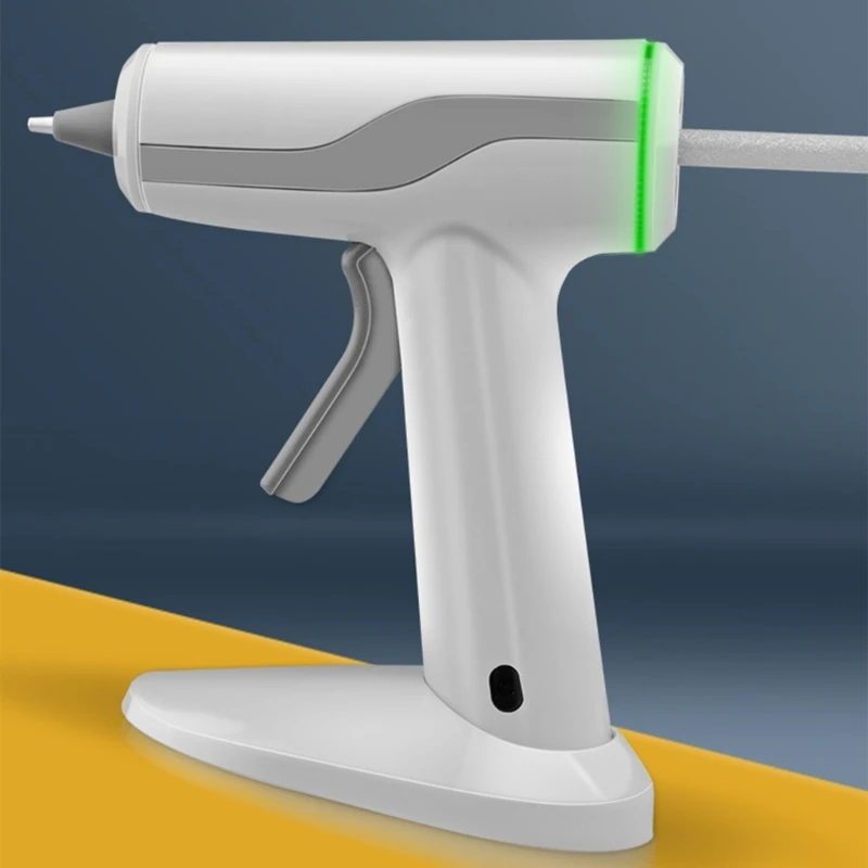 Hot Melt Glue Gun, Hot Glue Gun, Cordless Glue Gun Wireless USB Rechargeable Craft Tool Cordless Hot Glues Guns for DIY Project Quick Fixes 3.7V Low Safety