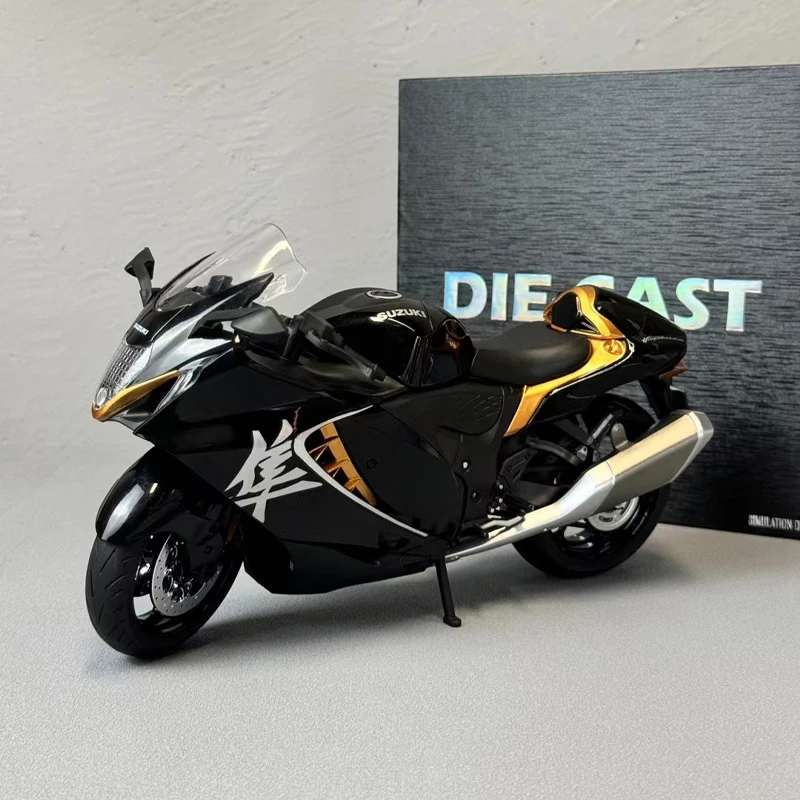 1:9 Suzuki Hayabusa GSX-1300R Alloy Motorcycle Diecast Model