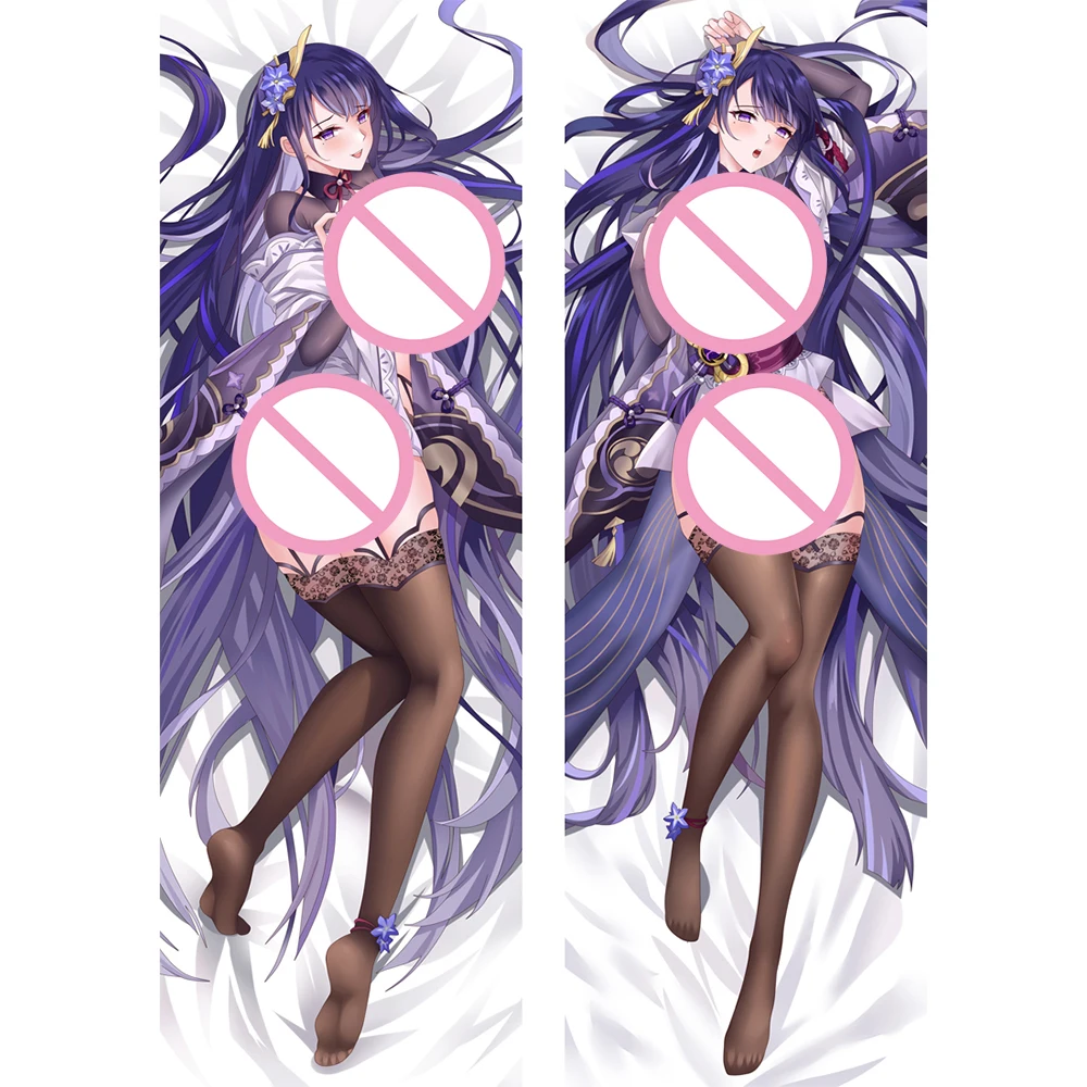 

Genshin Impact Raiden Shogun Baal Pillow Cover Dakimakura Hugging Body Pillowcase Otaku Bedroom Bedding Cosplay Cushion Cover