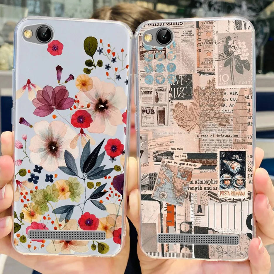 Stylish Painted Soft Slim Phone Case - TPU Back Cover