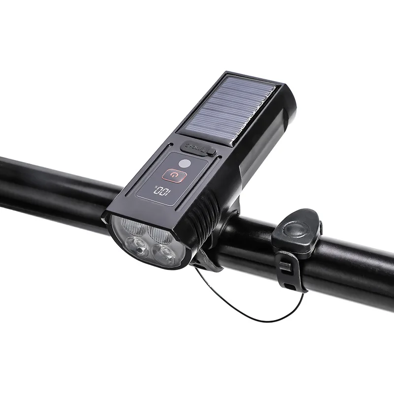 Intelligent LED Bicycle Light with High-Decibel Horn & Type-C Charging