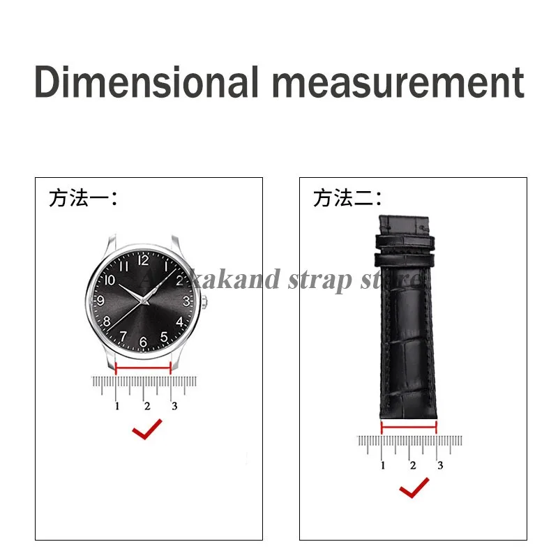 2PCS 시계 밴드 키퍼 가죽 밴드 링 이동식 남성용 스트랩 루프 블랙 브라운 16mm 18mm 20mm 22mm 24mm 시계 액세서리