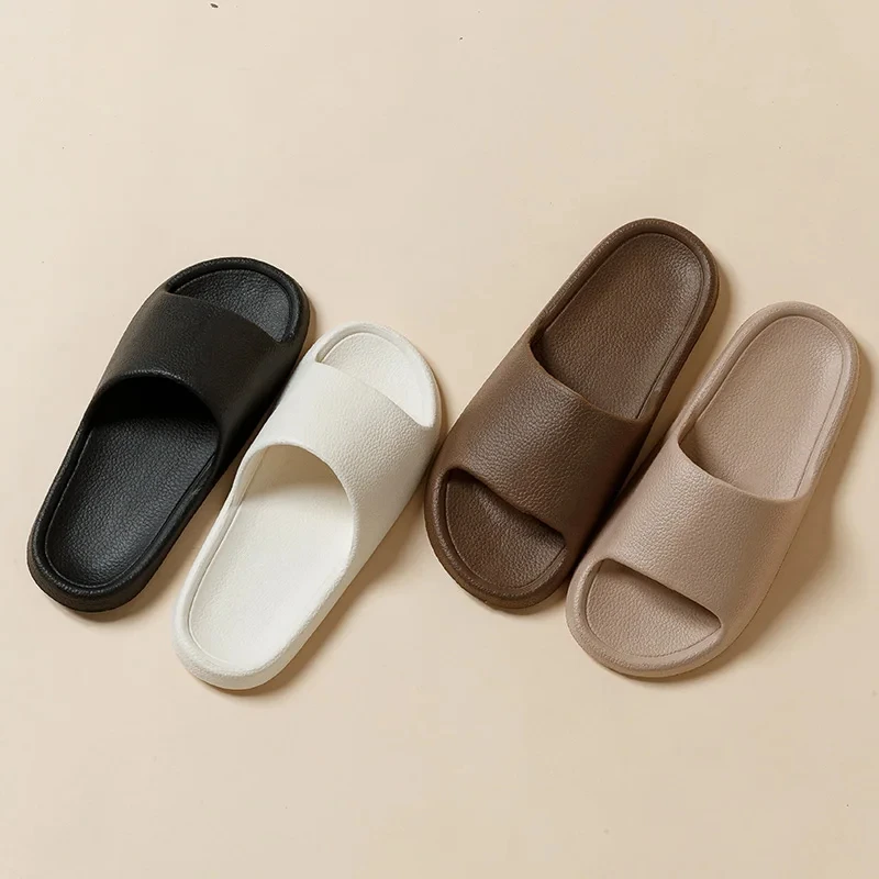 

A1398ZXWSummer Outside Flat Bottomed Beach Shoes Sandals Shoes for Women Slippers Slide Indoor House Chaussure Femme