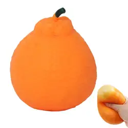 Charming Citrus Squishy Toy for Anxiety Relief and Home Décor (5cm orange)