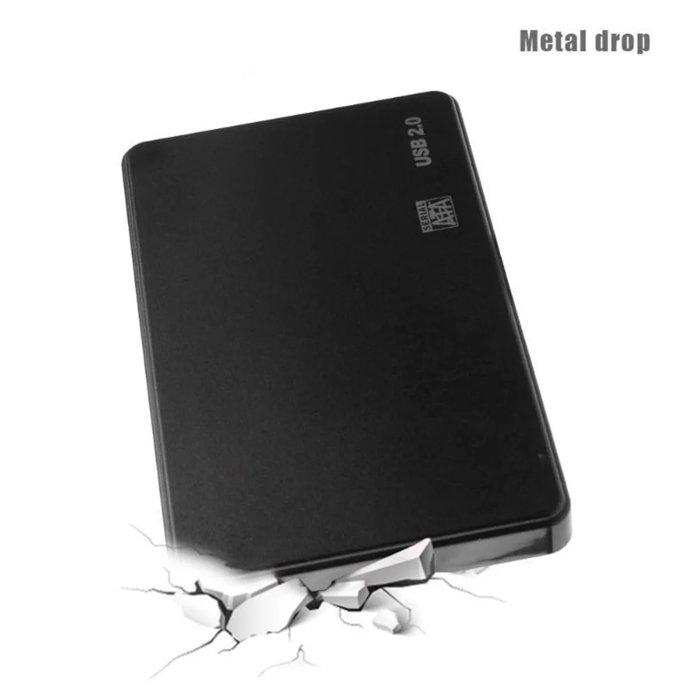 2.5 inch SATA SSD HDD Mobile Case HD Enclosure Plastic 3TB USB 2.0/3.0 Hard Disk Enclosure Super Speed for Windows
