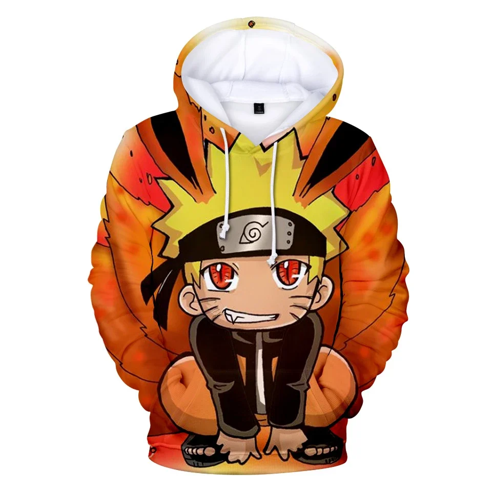 2024 última sudadera con capucha personajes de Naruto y Kakashi