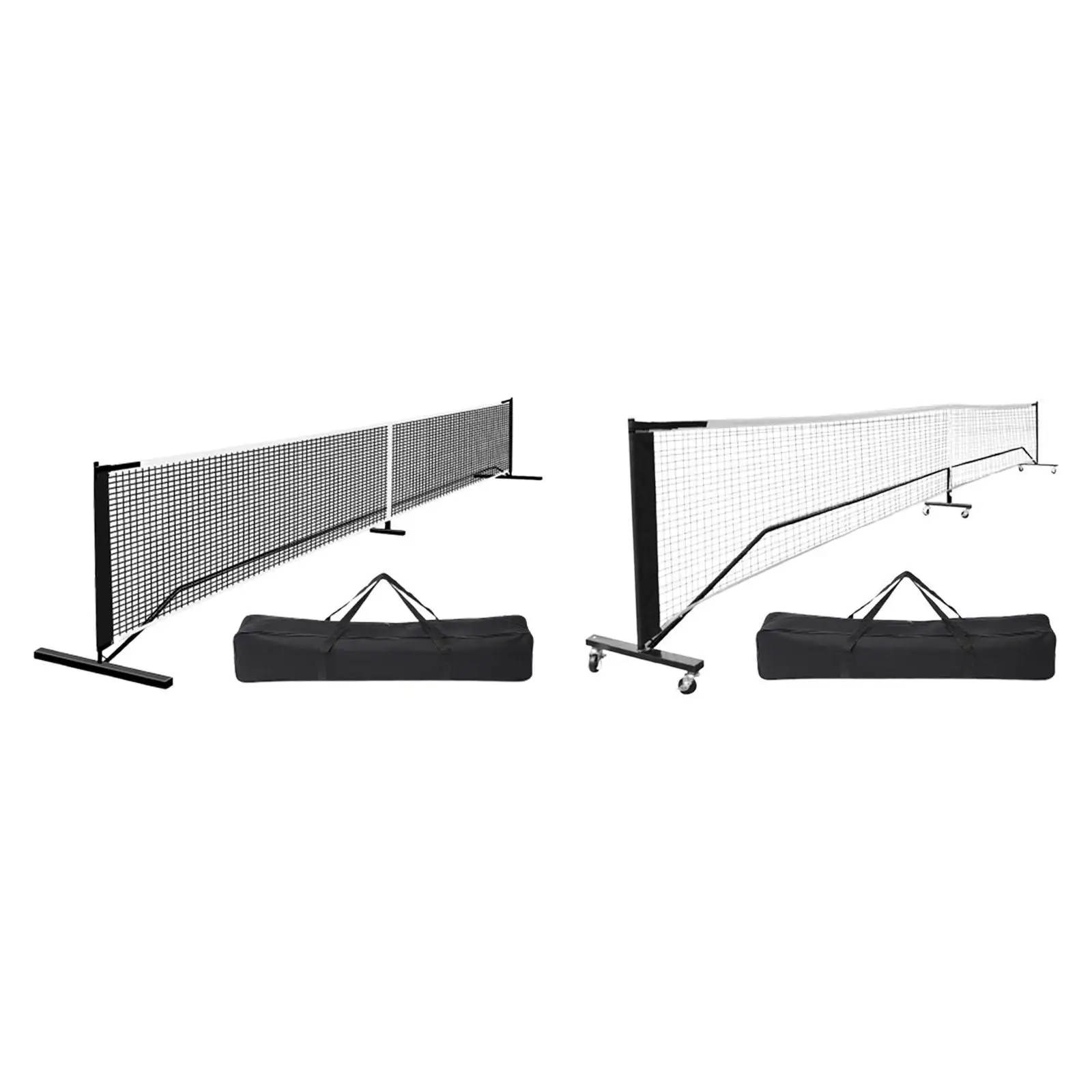 Portable Pickleball Net System 22ft Regulation Size Net with Carrying Bag